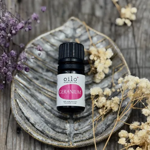 Olejek geraniowy / geranium Oilo Bio 5 ml (na hormony kobiece)