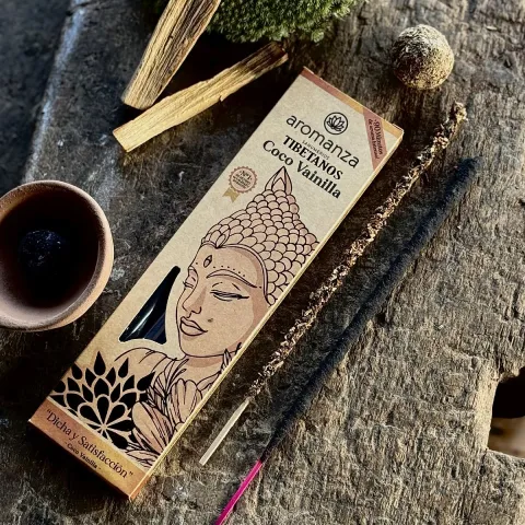 Kadzidła Palo Santo Kokos Wanilia " Radość i Satysfakcja"