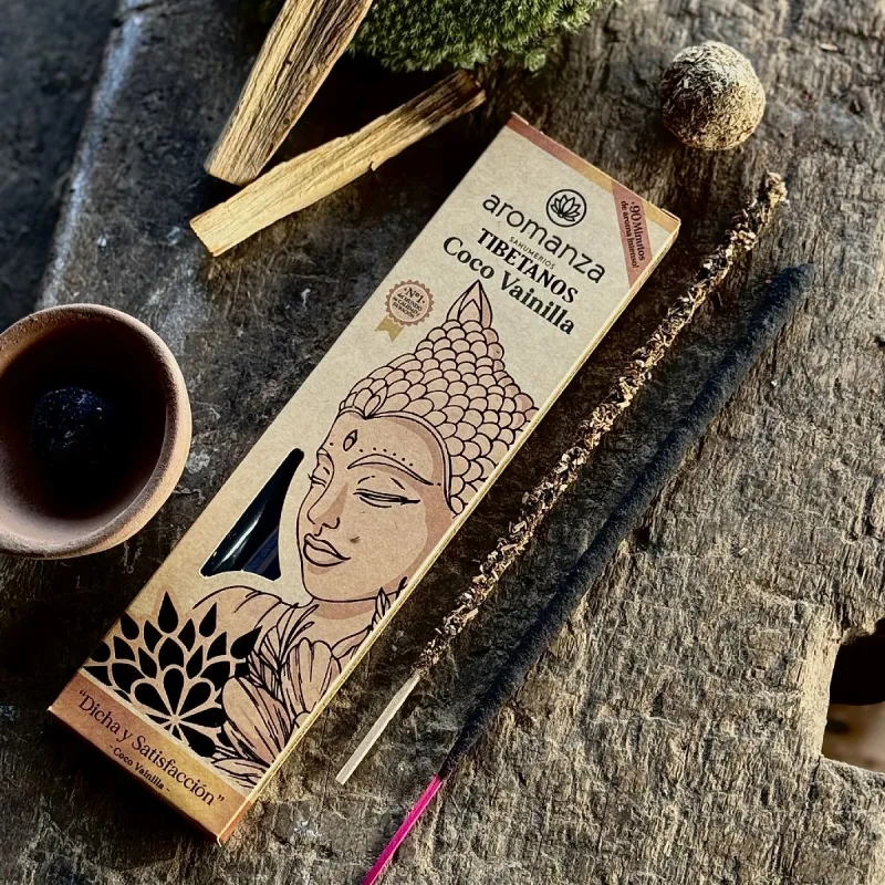 Kadzidła Palo Santo Kokos Wanilia " Radość i Satysfakcja"