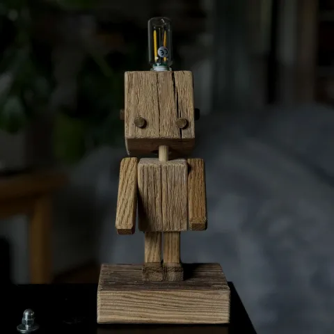 Stary Baterejka z przedłużaczem USB