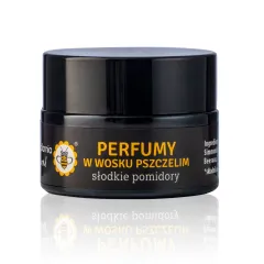 Naturalne perfumy w wosku pszczelim Słodkie Pomidory – Miodowa Mydlarnia