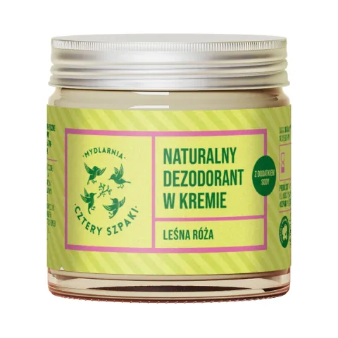 Leśna Róża – naturalny dezodorant w kremie 4 Szpaki