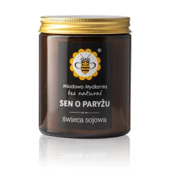 Miodowa Mydlarnia | Świeca sojowa Sen o Paryżu – elegancki aromat
