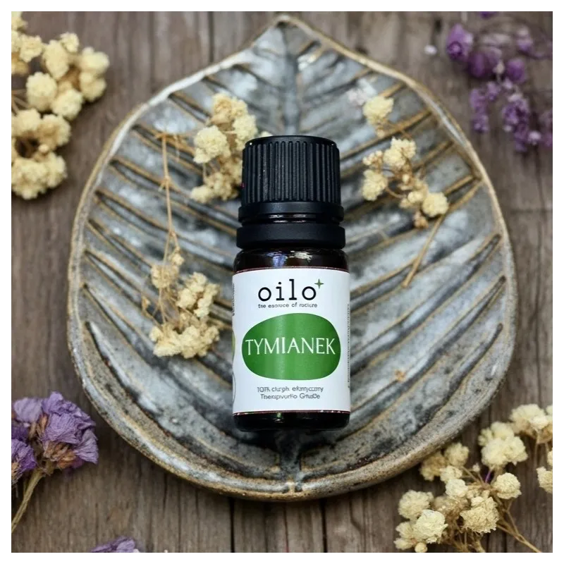 Olejek tymiankowy Oilo Bio 5 ml, Thymus vulgaris, aromaterapia