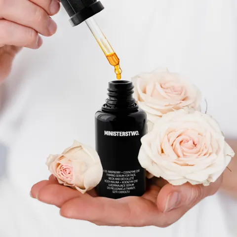 Róża Malina serum do twarzy z Q10, wit. A C E 30 ml
