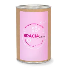 Grejpfrut i jeżyna, musujący puder do kąpieli - kup na Naturi.Love