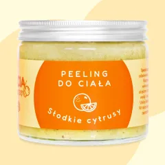 Słodkie cytrusy peeling cukrowy do ciała 250g - kup na Naturi.Love