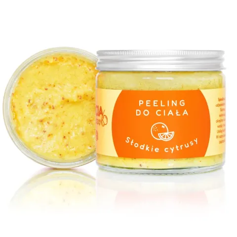 Słodkie cytrusy peeling cukrowy do ciała 250g - kup na Naturi.Love