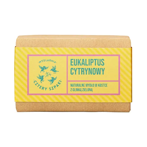 Eukaliptus Cytrynowy, mydło w kostce 110 g, kup na Naturi.Love