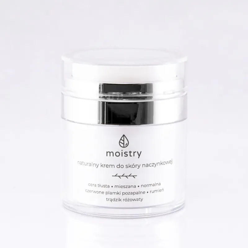 Moistry Krem do skóry naczynkowej 50 ml, ukojenie i wzmocnienie