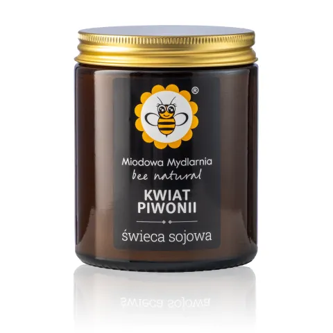 Świeca sojowa Kwiat piwonii