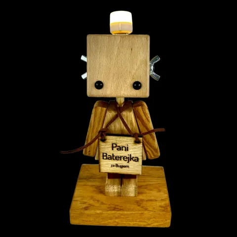 Pani Baterejka - lampka z przedłużaczem USB