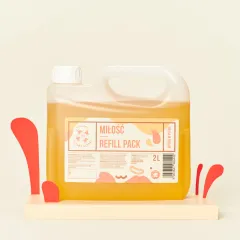 Mydło w płynie Miłość Refill 2 l, grejpfrut i paczula Naturi Love