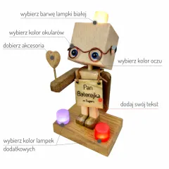 Stwórz swojego Pana Baterejkę - personalizowana lampka USB