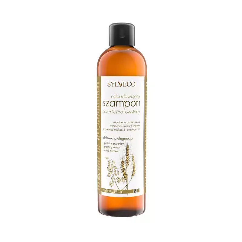 Odbudowujący szampon pszeniczno-owsiany do włosów osłabionych